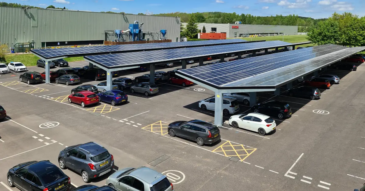 Ricoh's Sustainable Production with EV Charging