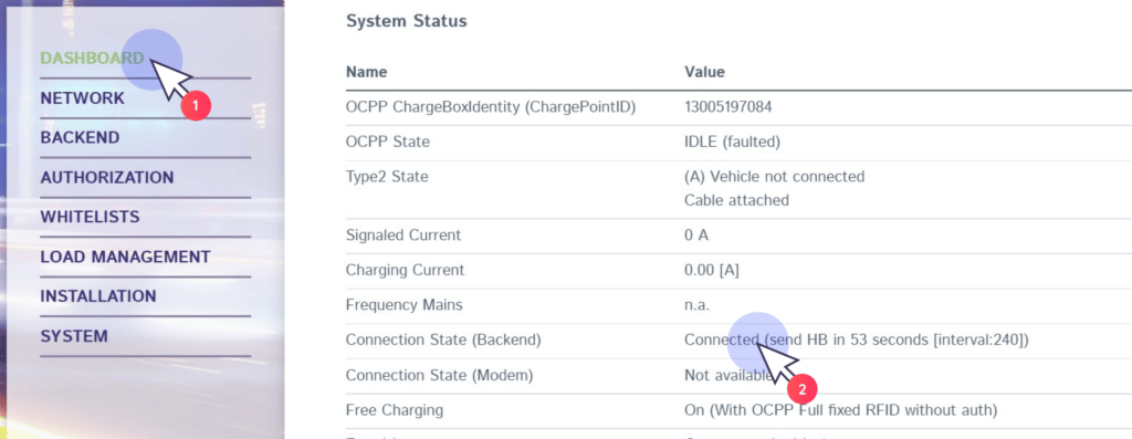 technivolt check connection