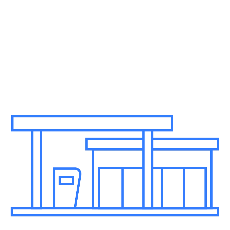 Gas station & retail