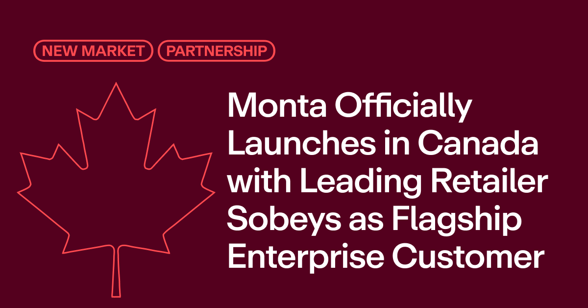 Monta Officially Launches in Canada with Leading Retailer Sobeys as Flagship Enterprise Customer