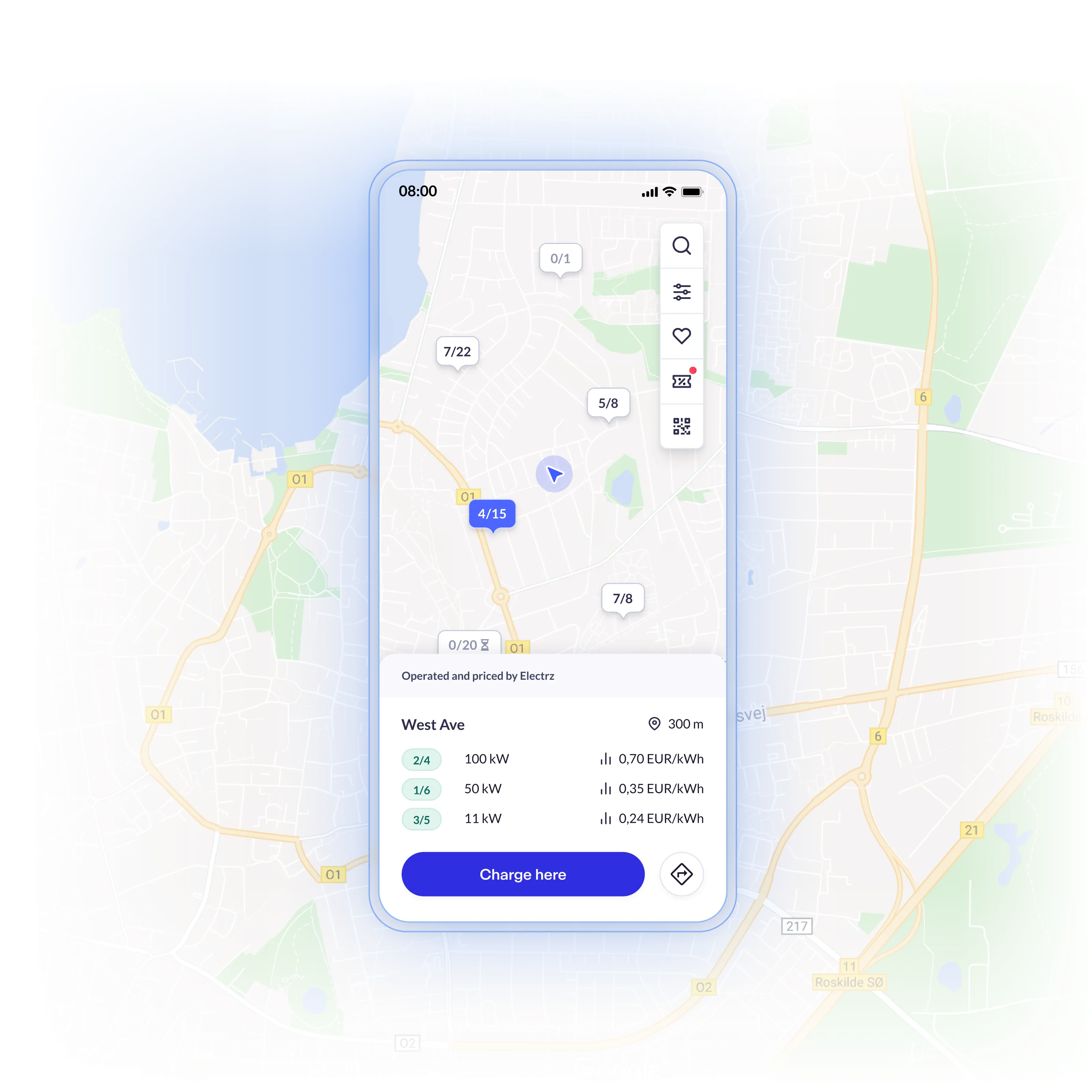 Monta Charge app