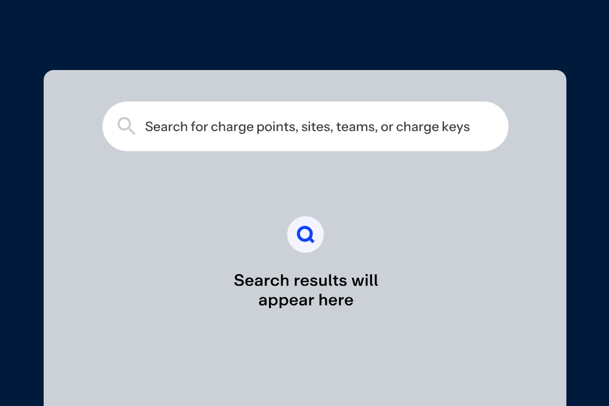 A single search bar returning results across Monta Hub